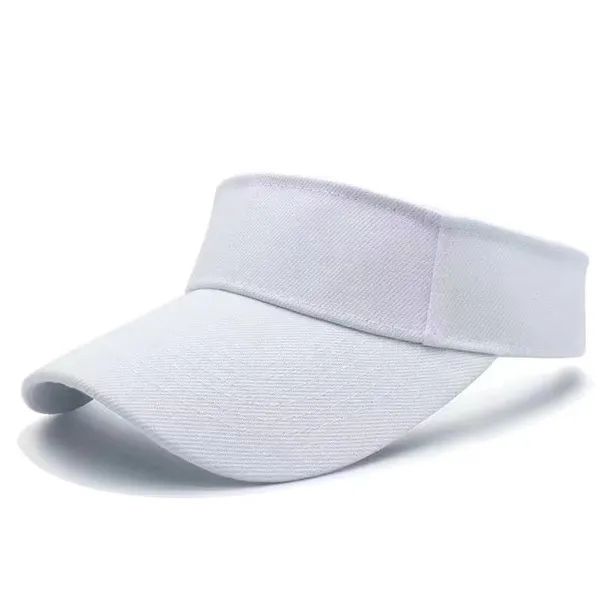 Sports visor with embroidered logo by BDBRIM